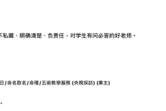 有大師級的專業水平。教學不私藏、明確清楚、負責任，對學生有問必答的好老師